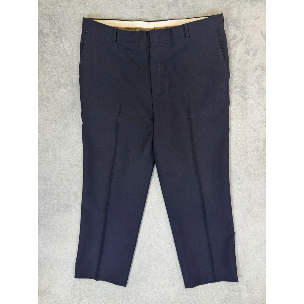 Vintage Levis Dress Pants Mens 36x29 Blue Travelers Slacks Flat‎ Front Straight